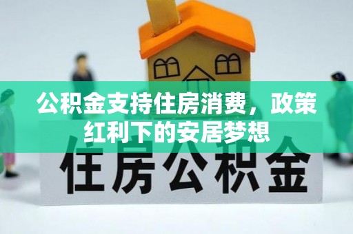 装修公积金支持住房消费，政策红利下的安居梦想
