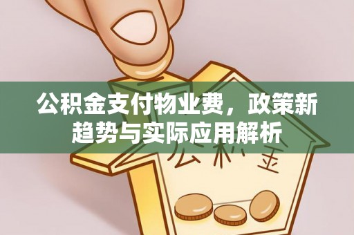 装修公积金支付物业费，政策新趋势与实际应用解析