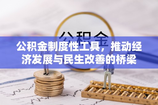 装修公积金制度性工具，推动经济发展与民生改善的桥梁