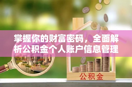 装修掌握你的财富密码，全面解析公积金个人账户信息管理与优化