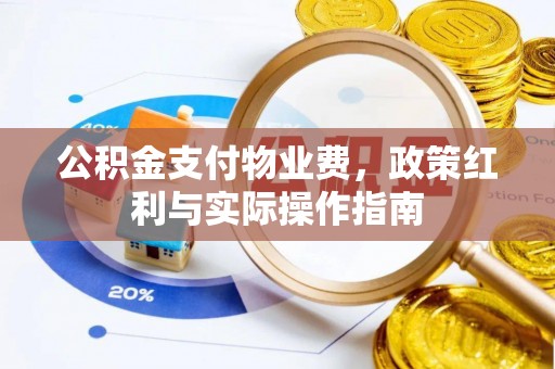 装修公积金支付物业费，政策红利与实际操作指南